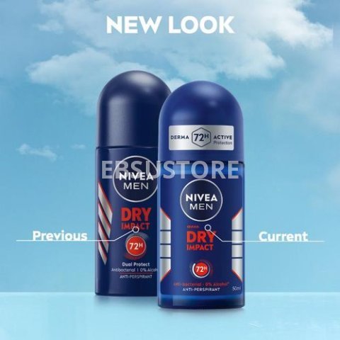 NIVEA Men Dry Impact Roll-On