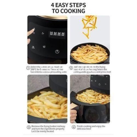 Silver Crest 8L Extra Large Digital Air Fryer 3