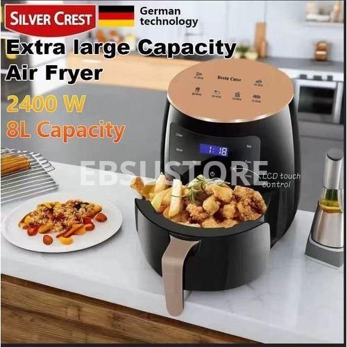 Silver Crest 8L Extra Large Digital Air Fryer